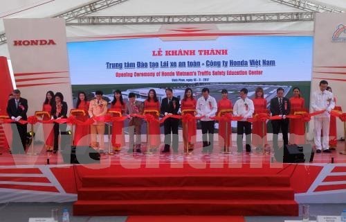 本田（越南）公司建成拥有国际化标准的驾驶培训中心 hinh anh 1