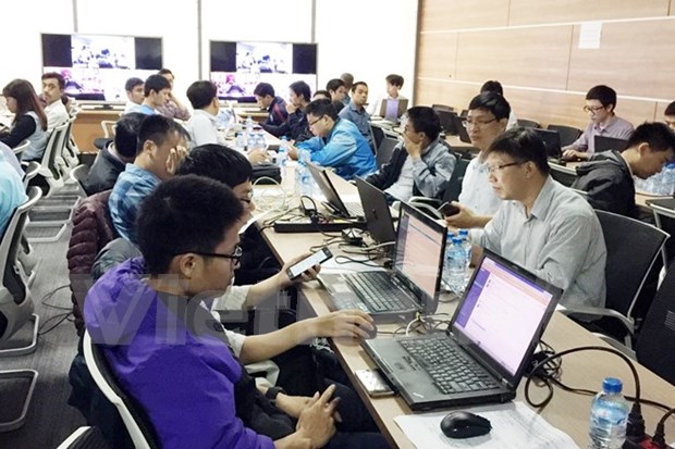 20个国家和地区参加越南网络安全国际演习活动 hinh anh 1