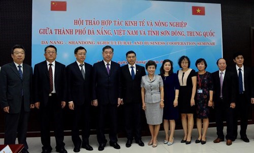 越南岘港市与中国山东省加强经济和农业领域的合作 hinh anh 1