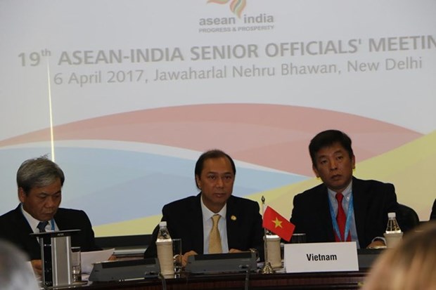 越南出席在印度举行的第19届东盟-印度高官会 hinh anh 2