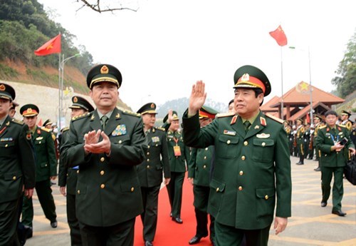 第四届越中边境国防友好交流活动将于5月举行 hinh anh 1