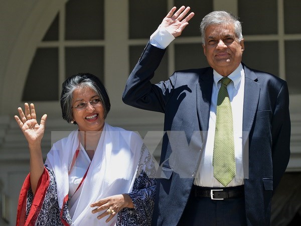斯里兰卡总理夫妇访越将有助于推动两国各领域的合作 hinh anh 1