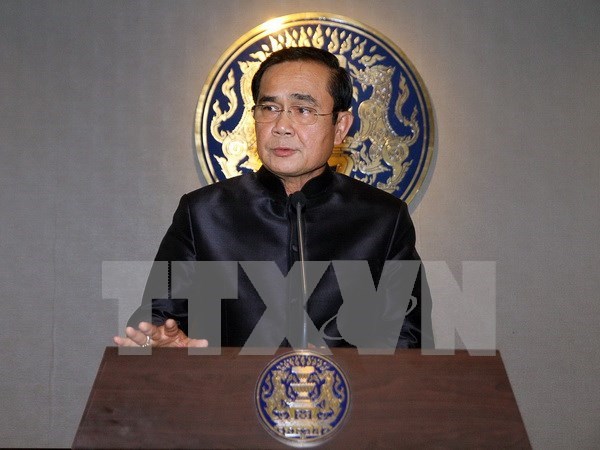 泰国总理巴育称2018年大选前解除政党集会禁令 hinh anh 1