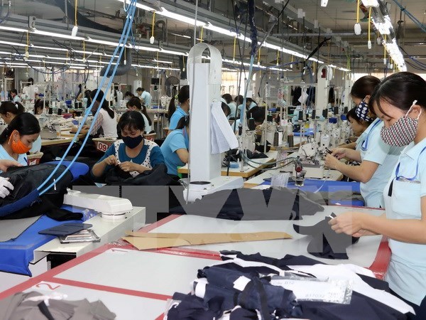 2017年第一季度越南纺织服装出口额增长11.2% hinh anh 1