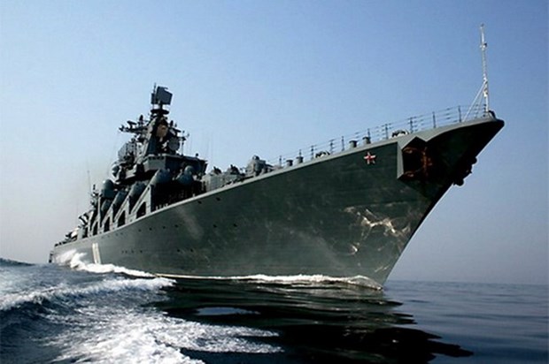 俄罗斯两艘军舰访问菲律宾 hinh anh 1