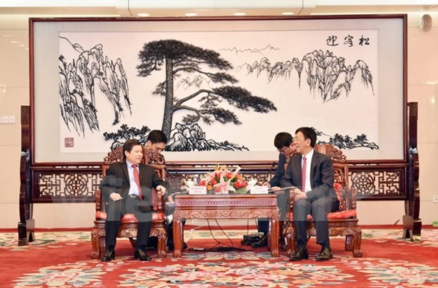 越南最高人民检察院干部代表团对中国进行访问 hinh anh 1