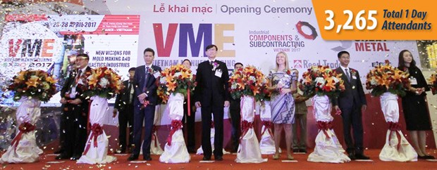 200多家工业品牌企业参加2017年越南制造业博览会 hinh anh 1
