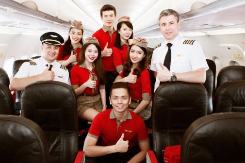 越捷航空公司在岘港市与河内市招募空姐空少 hinh anh 2
