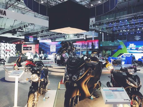 越南最大摩托车展开幕在即 众厂商携车参展规模空前 hinh anh 1