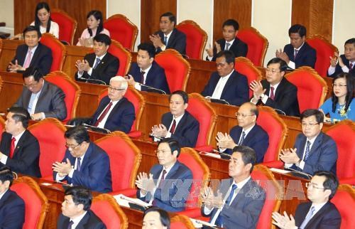 越共第十二届中央委员会第五次全体会议进入第五个工作日 hinh anh 1