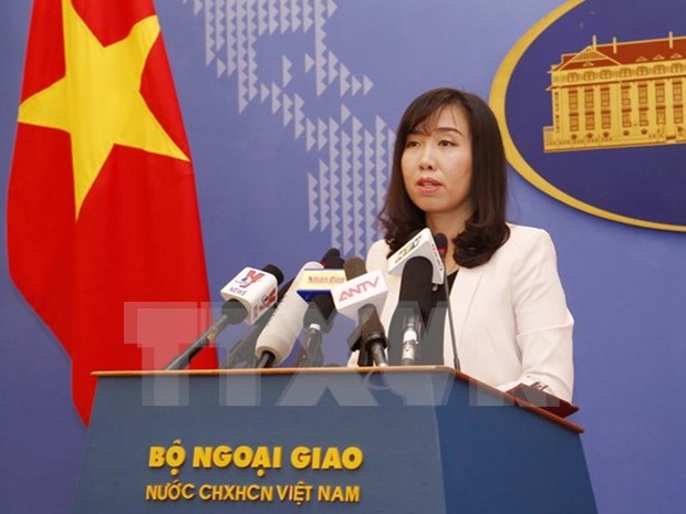 外交部发言人黎氏秋姮：要求有关各方尊重越南对长沙群岛的主权 hinh anh 1