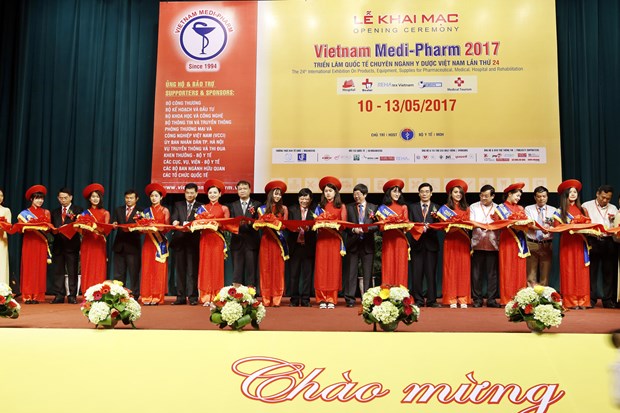 第24届越南国际医药制药、医疗器械展览会开幕 hinh anh 1