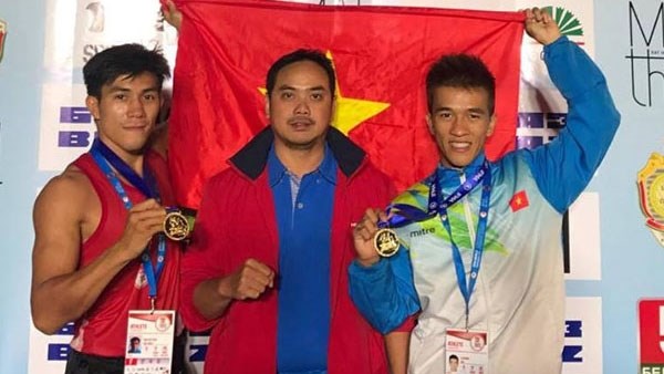 越南泰拳运动员在2017年IFMA世界业余泰拳锦标赛上夺冠 hinh anh 1