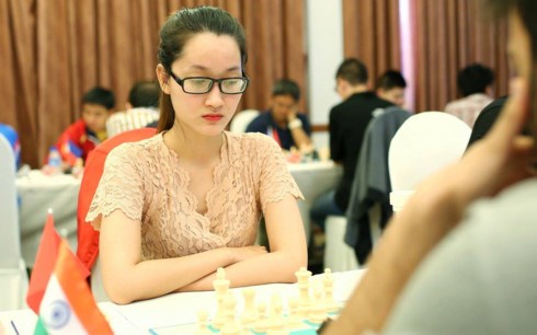 越南棋手武氏金凤摘得2017年亚洲国象个人锦标赛冠军 hinh anh 1