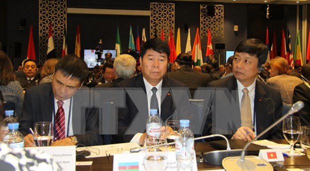越南代表出席在俄罗斯召开第八届安全事务高级代表国际会议 hinh anh 1