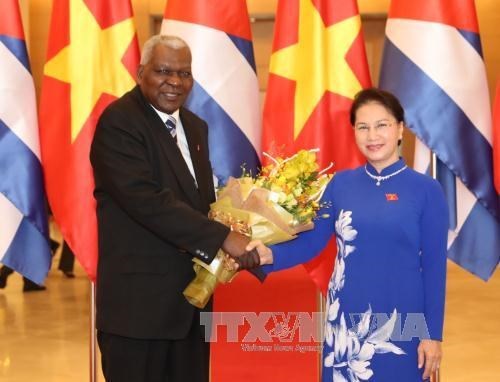 古巴国会主席埃斯特万·拉索·埃尔南德斯圆满结束对越南进行正式访问 hinh anh 1