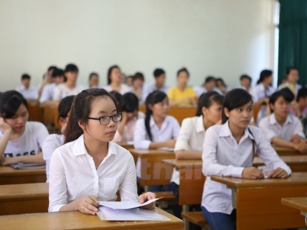 2017年越南高中会考今天开考 首个考试科目为语文 hinh anh 1