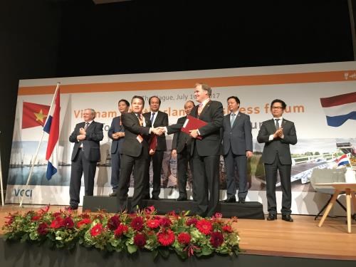 越南航海总公司希望荷兰分享港口开发管理领域的经验 hinh anh 1