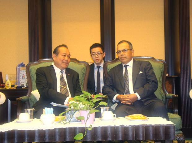 越南政府副总理张和平对马来西亚进行正式访问 hinh anh 2