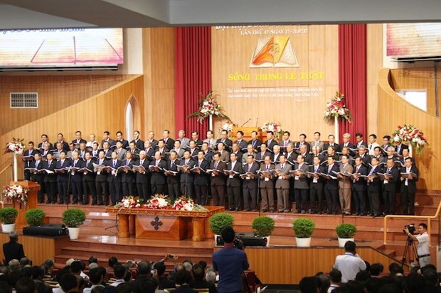 越南南方福音教会第5次大会正式开幕 hinh anh 1