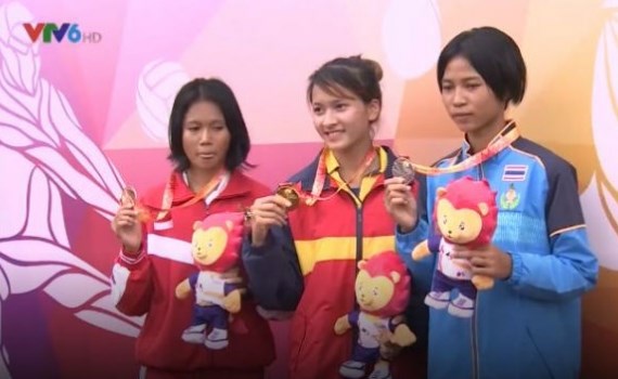 2017年东南亚学生运动会：越南田径队夺9金 hinh anh 1