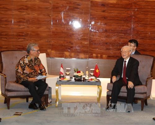 越南与印尼两国友好协会签署合作协议 hinh anh 1