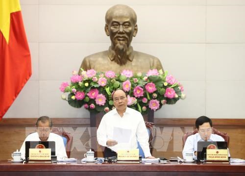 阮春福总理：政府及直属机构应继续与企业同行 hinh anh 1