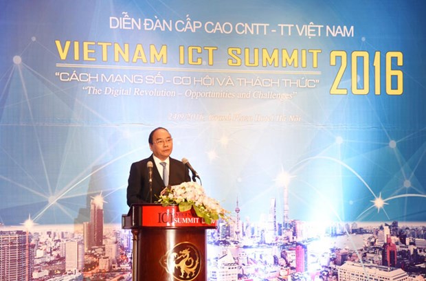 越南政府总理将参加2017年越南信息通信技术高级论坛 hinh anh 1