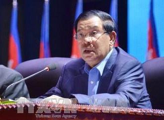 柬埔寨首相对柬越友好合作关系的发展予以认可 hinh anh 1