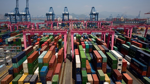 今年9 月份印尼实现贸易顺差额 17.6 亿美元 hinh anh 1