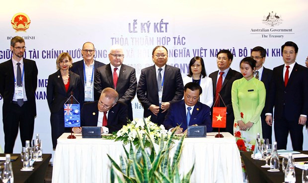 越南财政部与澳大利亚财政部签署合作备忘录 hinh anh 2