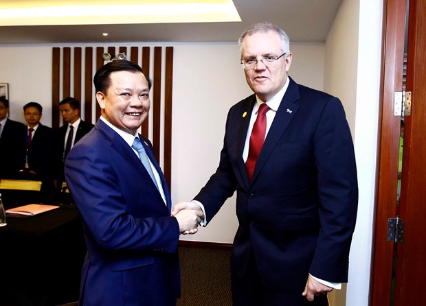 越南财政部与澳大利亚财政部签署合作备忘录 hinh anh 1
