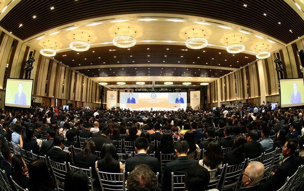 陈大光出席2017年APEC工商领导人峰会并致辞 hinh anh 2