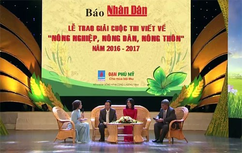 2016-2017年“农业、农民与农村”新闻写作比赛结果揭晓 hinh anh 1