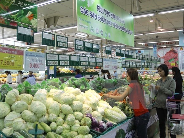 越南绿色农产品面临进超市难题 hinh anh 1