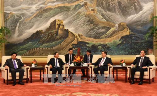 越南国会高级代表团对中国进行正式访问 hinh anh 1