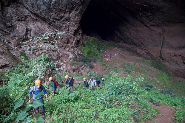 广平省开通世界第四大洞穴探险旅游线路 hinh anh 1