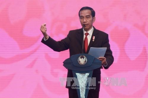 印尼总统进行第三次内阁改组 hinh anh 1