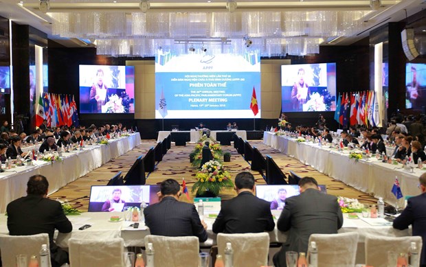 亚太议会论坛第26届年会：讨论政治安全与经济贸易内容 hinh anh 1