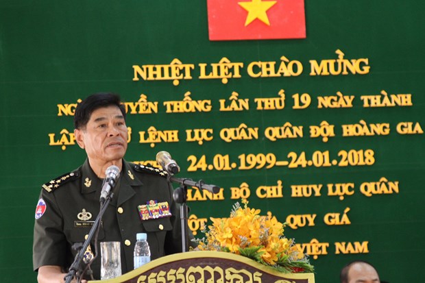 越南援建的柬埔寨陆军司令部指挥大楼正式落成 hinh anh 2