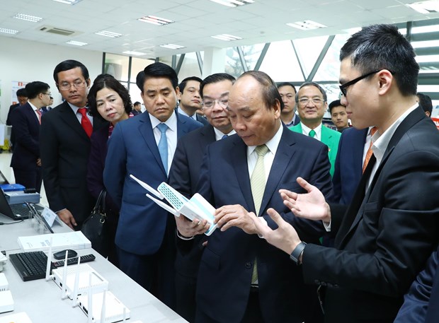 阮春福总理：和乐高科技园区将成为首都河内最好的创业地 hinh anh 2