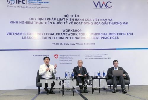 越南承诺促进贸易调解法律机制 hinh anh 1