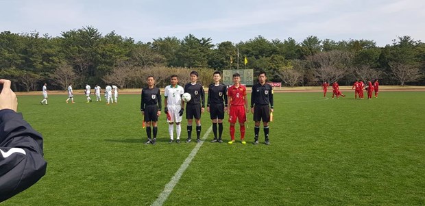 2018年日本-东盟足球国际比赛：越南U16队无缘冠军 hinh anh 1