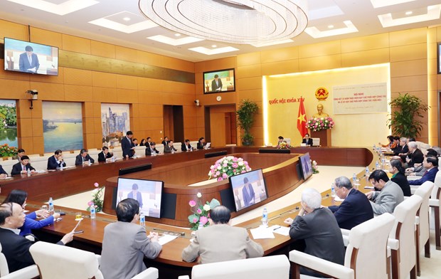 越南国会常委会与祖国阵线中央主席团工作协调计划取得重要成果 hinh anh 1