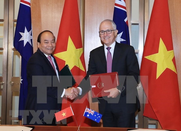 澳大利亚媒体竞相报道越南政府总理访澳之旅 hinh anh 1