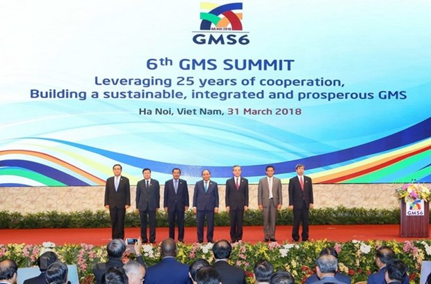 GMS-6会议和CLV-10峰会：GMS-6通过共同宣言 hinh anh 1