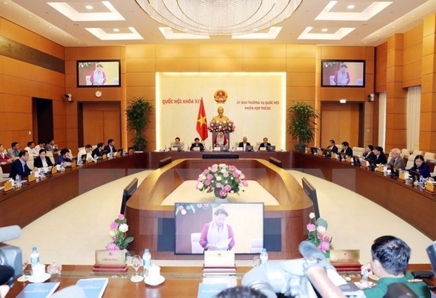 越南国会常务委员会第23次会议在河内召开 hinh anh 1