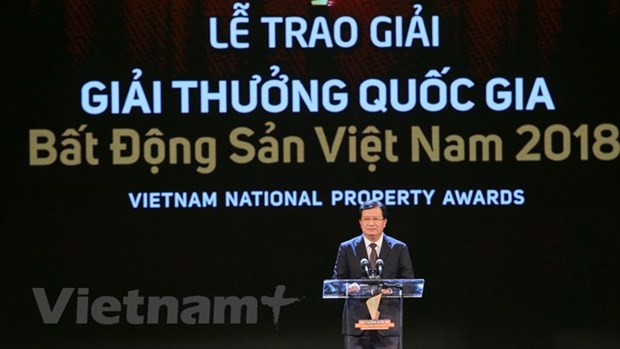 2018年越南国家房地产奖：54个最佳房地产项目和投资者获表彰 hinh anh 1