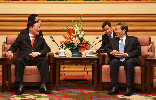 越南最高人民法院院长阮和平对中国进行工作访问 hinh anh 1