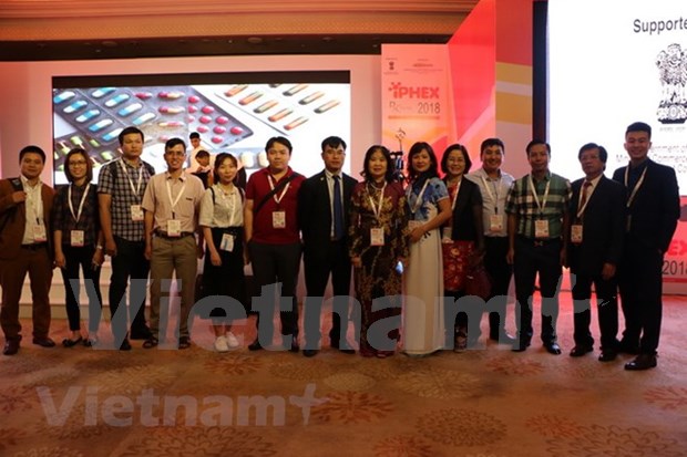 越南参加2018年印度国际医药保健博览会 hinh anh 1
